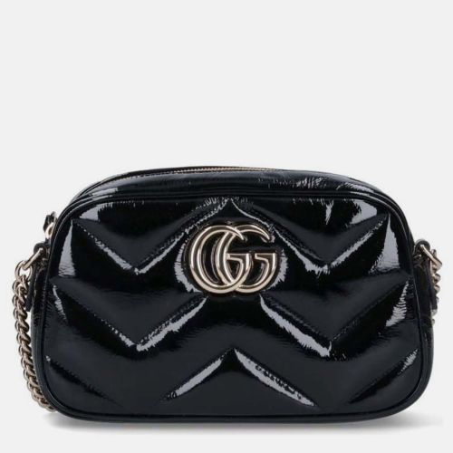 Leather GG Marmont small shoulder bag - Gucci - Modalova