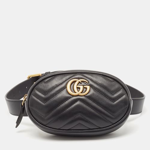 Matelassé Leather Mini GG Marmont Belt Bag - Gucci - Modalova