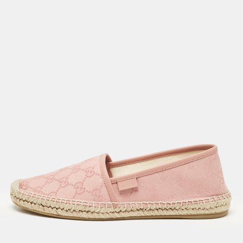 GG Canvas Espadrille Flats Size 37 - Gucci - Modalova