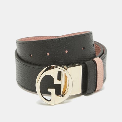 Pink Leather 1973 Reversible Belt 80 CM - Gucci - Modalova