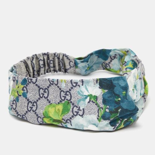 GG Blooms Print Silk Headband - Gucci - Modalova