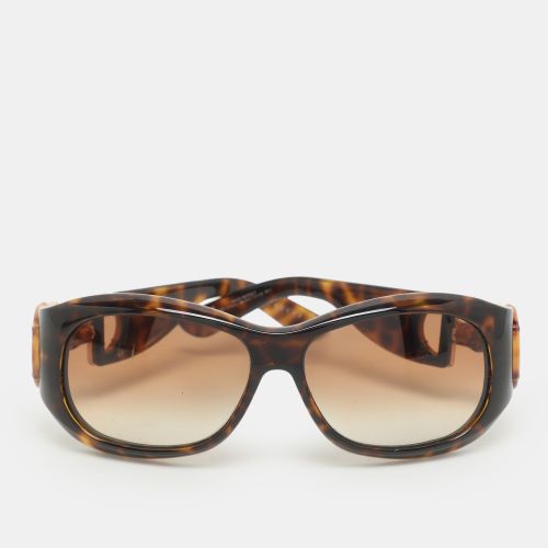 Havana/Grey Gradient GG 2970/S Bamboo Horsebit Sunglasses - Gucci - Modalova