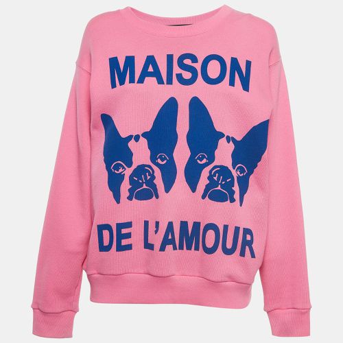 Dogs Print Cotton Sweatshirt XS - Gucci - Modalova