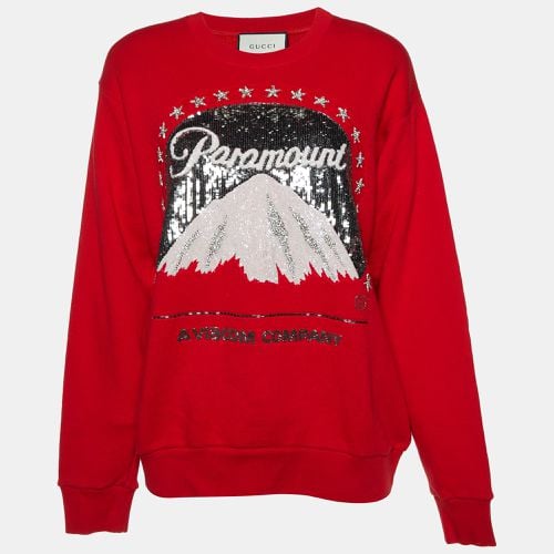 Cotton Paramount Pictures® Edition Sequin Sweatshirt S - Gucci - Modalova