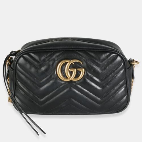 Matelasse Leather Small GG Marmont Chain Bag Bag - Gucci - Modalova