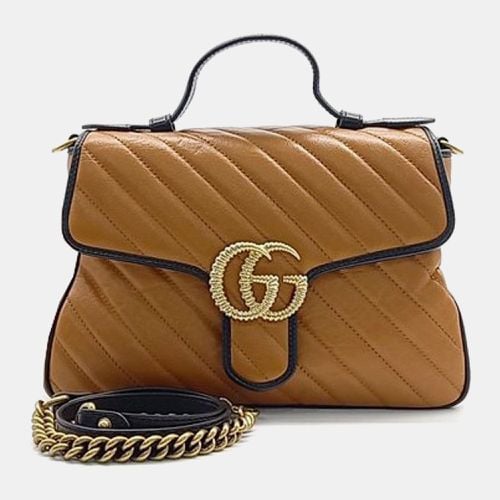 Matelasse Marmont Top Handle Bag - Gucci - Modalova