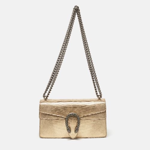 Lizard Small Rectangular Dionysus Shoulder Bag - Gucci - Modalova