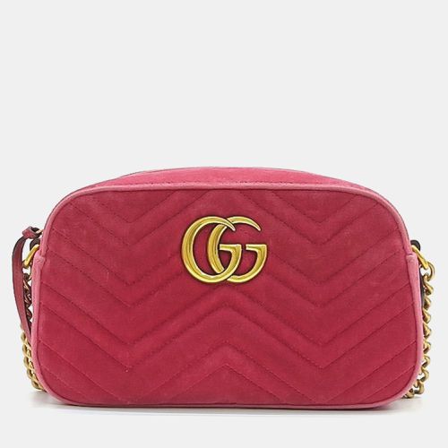 Gucci Velvet Marmont Crossbody Bag - Gucci - Modalova