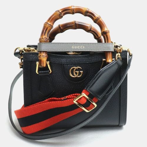 Gucci Black Diana Tote Bag - Gucci - Modalova