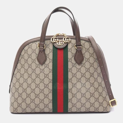 Multicolor Coated Canvas Leather Ophidia GG Medium Supreme Handbag - Gucci - Modalova