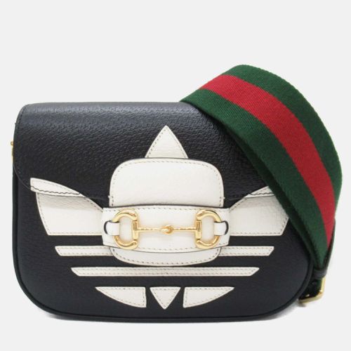 X Adidas White Leather Shoulder Bag - Gucci - Modalova