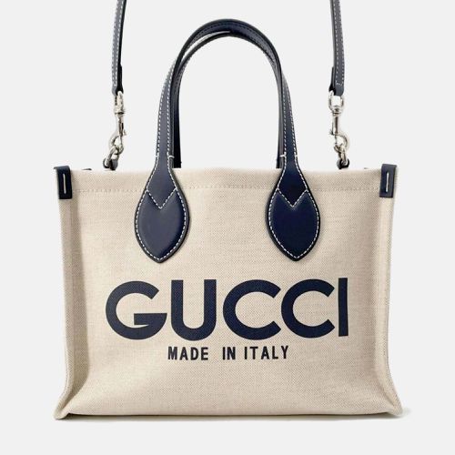 Gucci printed canvas handbag - Gucci - Modalova