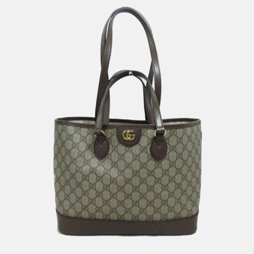 Brown Canvas GG Tote Bag - Gucci - Modalova