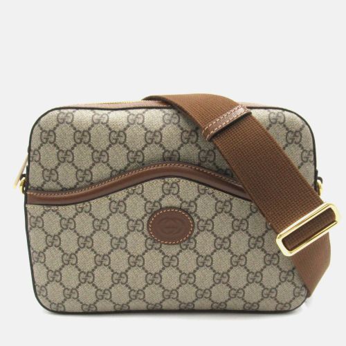 PVC coated canvas GG Supreme Interlocking bag - Gucci - Modalova