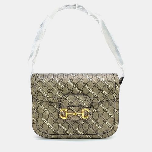 X Balenciaga Hacker Project 1955 Horsebit Shoulder Bag bag - Gucci - Modalova