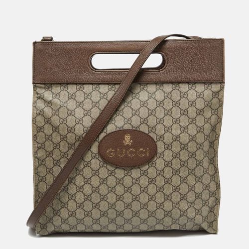 Brown GG Supreme Canvas and Leather Neo Vintage Tote - Gucci - Modalova