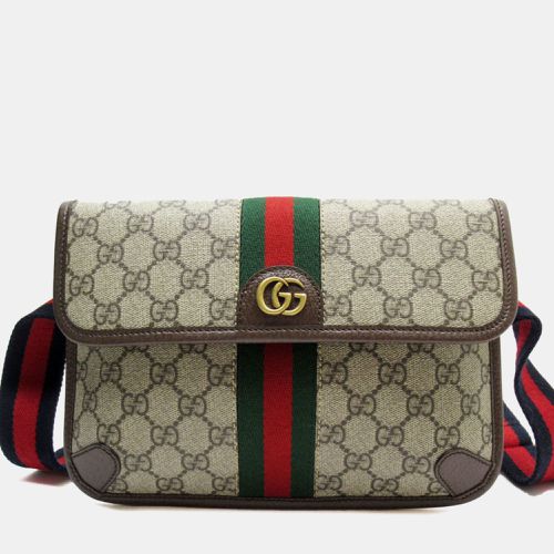 Brown GG Supreme Body Bag - Gucci - Modalova