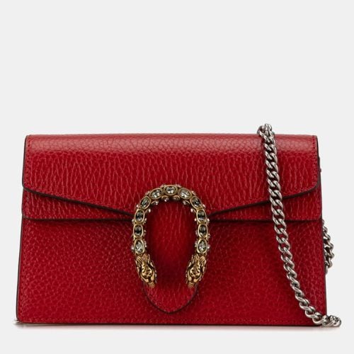 Leather Dionysus Chain Shoulder Bag - Gucci - Modalova