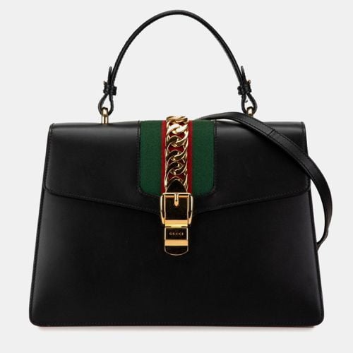 Leather Sherry Line Sylvie Handbag - Gucci - Modalova