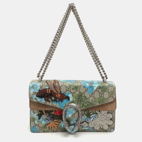 GG Supreme Canvas Flower Applique Small Dionysus Shoulder Bag - Gucci - Modalova