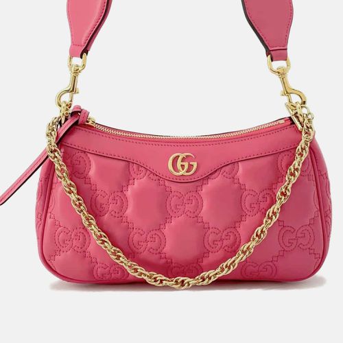 Leather GG Matelasse Chain Bag - Gucci - Modalova