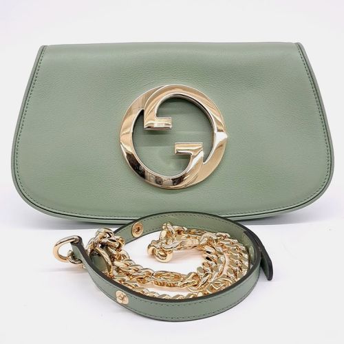 Leather Blondie Shoulder Bag - Gucci - Modalova