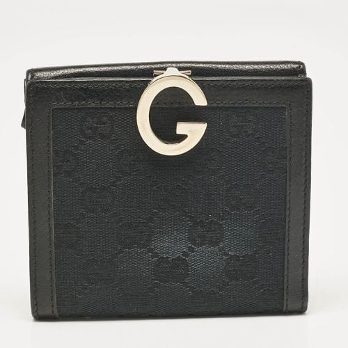 GG Canvas and Leather Charlotte French Wallet - Gucci - Modalova