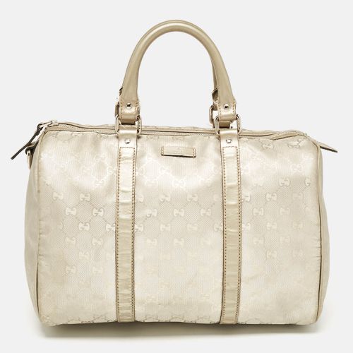 Grey GG Imprime Canvas Medium Joy Boston Bag - Gucci - Modalova