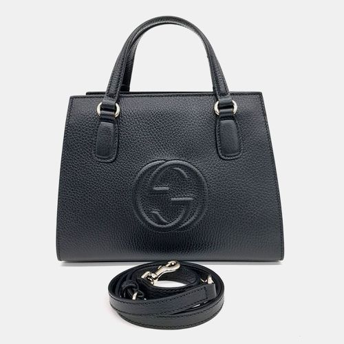 Leather Soho top handle bag - Gucci - Modalova