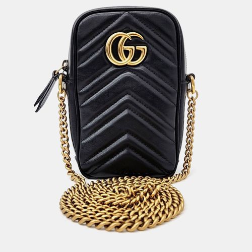 Leather GG Marmont mini bag - Gucci - Modalova