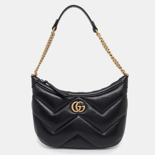 Leather GG Marmont Small Shoulder Bag - Gucci - Modalova