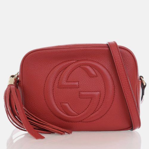 Leather Small Soho Disco Shoulder Bag - Gucci - Modalova