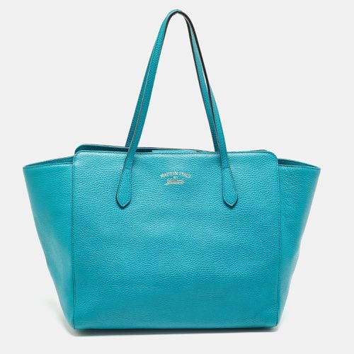 Leather Medium Swing Tote - Gucci - Modalova