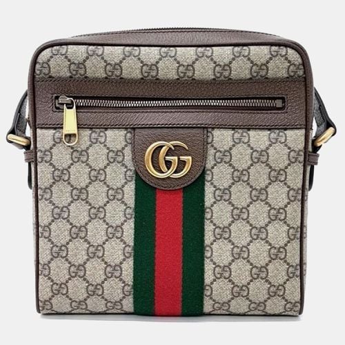 Brown GG Canvas Ophidia GG small messenger bag - Gucci - Modalova