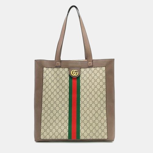 Brown GG Supreme Canvas Ophidia Tote Bag - Gucci - Modalova