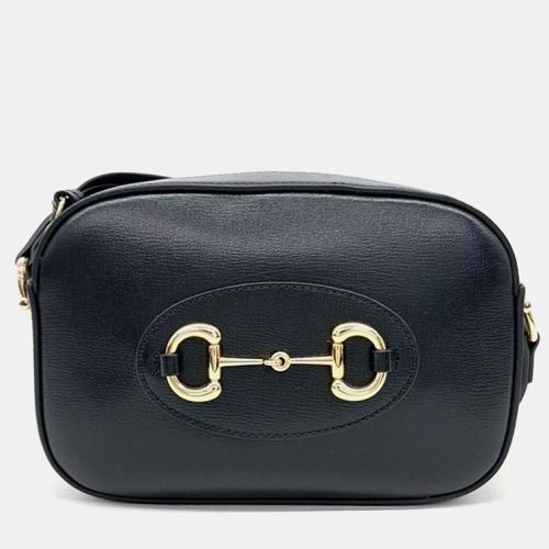 Leather Small 1955 Horsebit Camera Bag - Gucci - Modalova