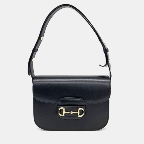 Leather 1955 Horsebit Shoulder Bag - Gucci - Modalova