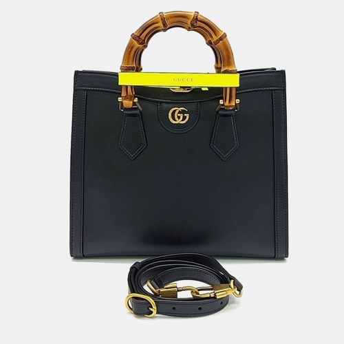 Leather Small Diana Tote Bag - Gucci - Modalova