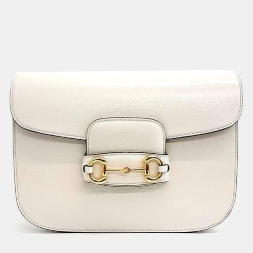 Leather 1955 Horsebit Shoulder Bag - Gucci - Modalova