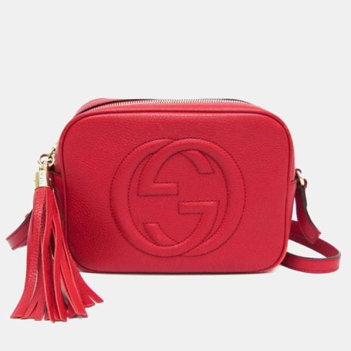 Leather Soho Disco Shoulder Bag - Gucci - Modalova