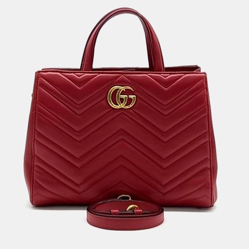 Gucci Marmont Matrace Tote Bag - Gucci - Modalova