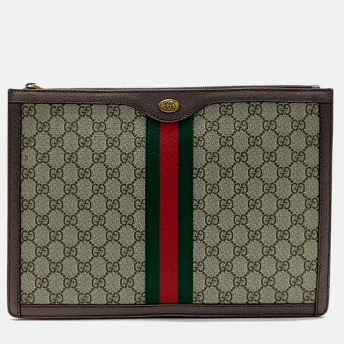 Gucci Supreme Portfolio Clutch - Gucci - Modalova