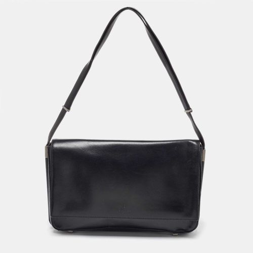 Leather Flap Shoulder Bag - Gucci - Modalova