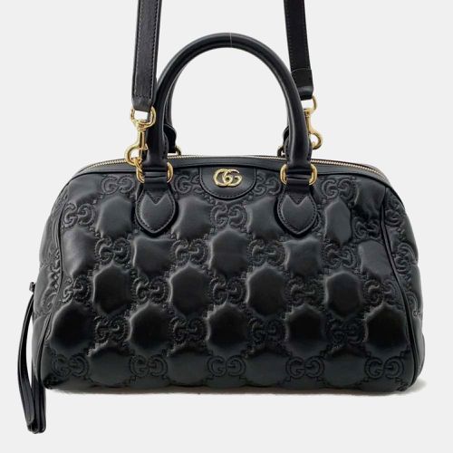 Ophidia GG Matelasse Leather Medium Convertible Boston Top Handle Bag - Gucci - Modalova