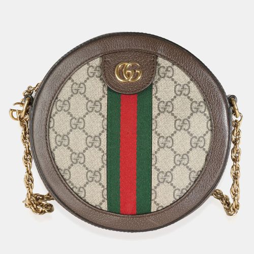 GG Supreme Canvas Mini Ophidia Round Shoulder Bag - Gucci - Modalova