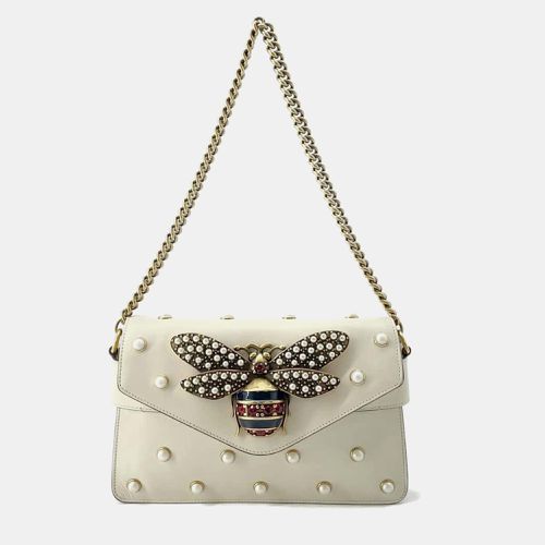 Leather Broadway Shoulder Bag - Gucci - Modalova