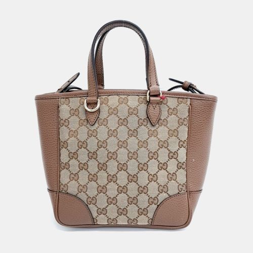Canvas Jacquard Tote and Shoulder Bag - Gucci - Modalova