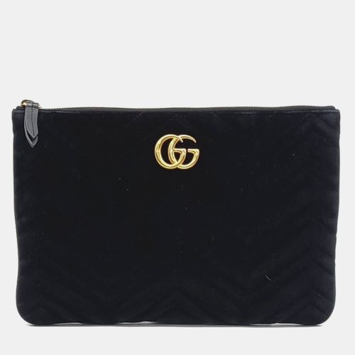 Velvet GG Marmont Clutch - Gucci - Modalova
