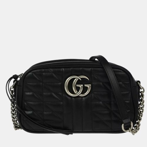 Leather Marmont Shoulder Bag - Gucci - Modalova