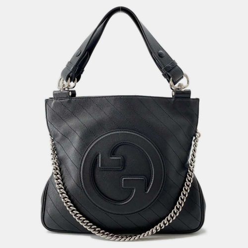 Leather Blondie Small Bag - Gucci - Modalova